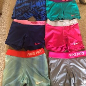 nike pros girls